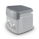 Milton Swish Plastic Stool, Grey | Bathroom | Kitchen | Home...