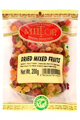 Miltop Dried Mixed Fruits 200GM