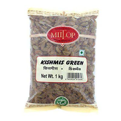 Miltop Green Kismish Long Size 1kg