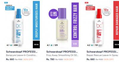 MIN. 40% OFF | Schwarzkopf Professional Personal care product