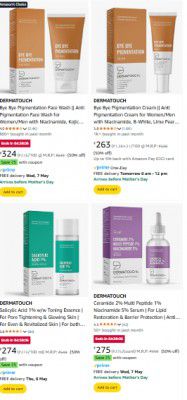 Min. 50% OFF On DERMATOUCH Skin Care Product