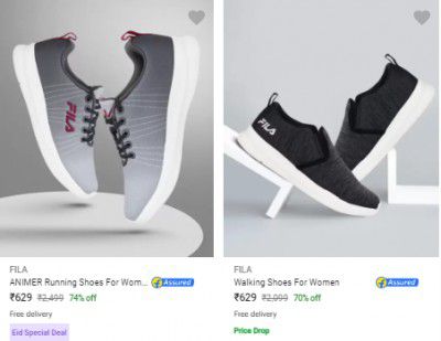 Min 70% Off On FILA Women Running Shoe