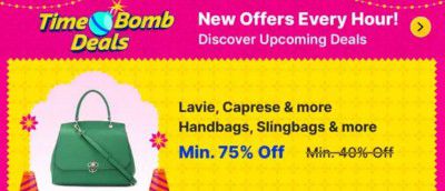 MIN 75% OFF BRANDED WOMEN'S BAGS