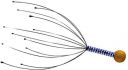 MINATO Head Scalp Massager, No Batteries Required Head Manual Massager for Pain Relief, Pack of 1...