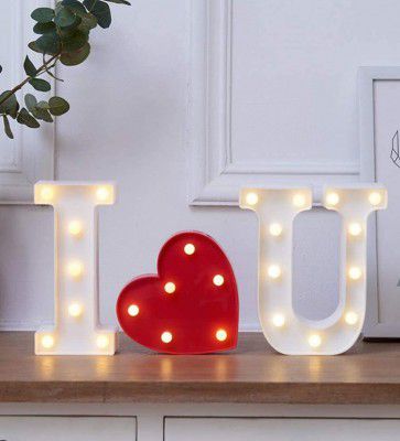 Mansaa Mini Decortive- Red Heart Battery Operated Decorative Light