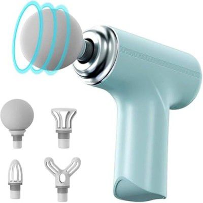 Mini Gun Massager Machine for Pain Relief – 6 Speed Settings, Type-C Charging, 