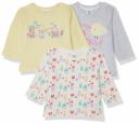 Mini Klub Baby Long Sleeve Front Open Multi Color Cotton Regular FIT Knitted TOP Pack of 3...