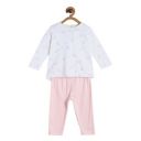 Mini Klub Baby Round Neck Long Sleeve Knitted Cotton Clothing Set, Pack of 2 (Pink Color)...