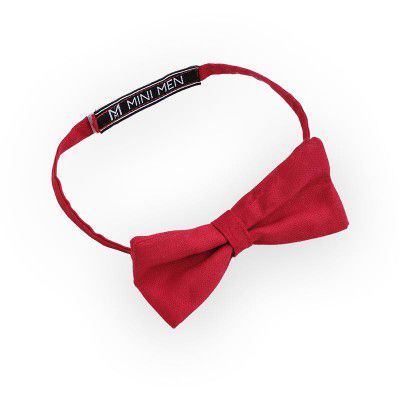 MINI MEN Trending Neck Bowtie for Infants, Kids, Toddlers, Baby| Cotton Ready to wear Bowtie for Junior, Kid