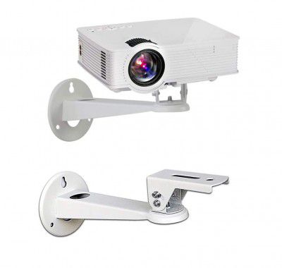 Mini Projector Wall Mount, Drsn Angle Adjustable Projector Mount with 360 Degree Rotation 