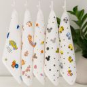 Mini Wonders Muslin Face Towels Set of 5...