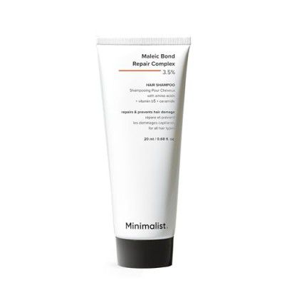 Minimalist Maleic Bond Repair Complex 3.5% Hair Shampoo with Ceramide, Coconut oil & Betaine | 20 ml