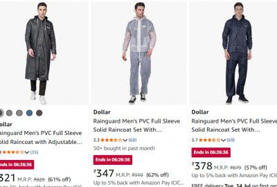 MINIMUM 55% OFF | DOLLAR RAINCOAT