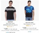 Minimum 87% off on Men's Clothing...