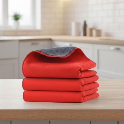 MIORAH Microfiber Cleaning Cloth for Car & Home (30x40cm-3Pc)