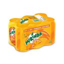 Mirinda Orange Soft Drink Can, 6 x 250 ml...