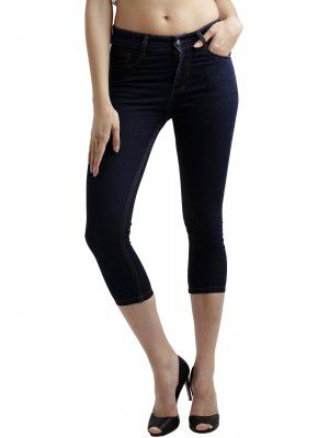 Miss Chase Women High Rise 's Distressed Ripped Denim Regular Fit Jeans