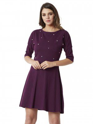 Miss Chase Women's Cotton Skater Dress