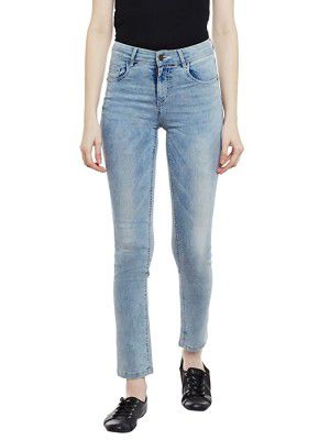 Miss Chase Womens High Rise Slim Fit Denim Jeans