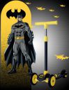 Miss & Chief Batman - 3 Wheel Scooter for Kids, Lightweight|Foldable & Adjustable Height  (Black)...