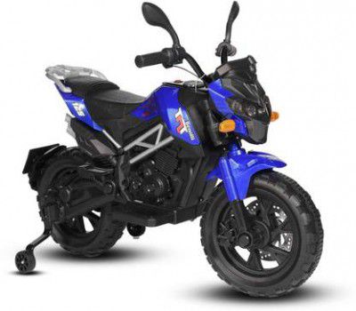 Miss & Chief by Flipkart 6V Electric Bike Rideons & Wagons Battery Operated Ride On  (Blue)