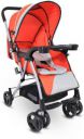 Miss & Chief by Flipkart Lightweight Easy Folding with Cushion Stroller  (Multi, Orange, Grey)...
