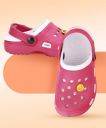 Miss & Chief  Sling Back Clogs For Girls  (Pink)...