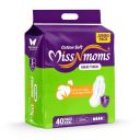 MISS N MOMS 40 Sanitary Pads – XXXL Size, Cotton-Soft, 320mm Long, Heavy Flow & Overnight Use – Combo Pack for Comfort & Leak Protection (40)...