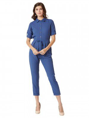 Miss Olive Women's Polyester A-Line Casual Dress