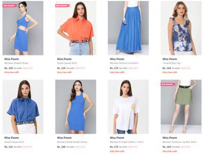 Miss Poem Womens Clothing Upto 90% off