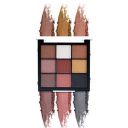 Miss Rose 9 Colors Matte and Shimmer Eyeshadow...