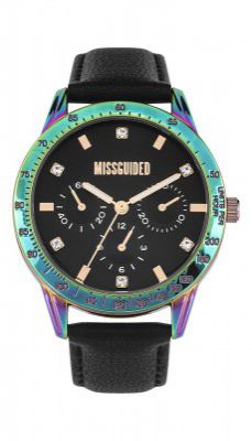 MISSGUIDED Analog Black Dial Women's Watch-MG004BUPM