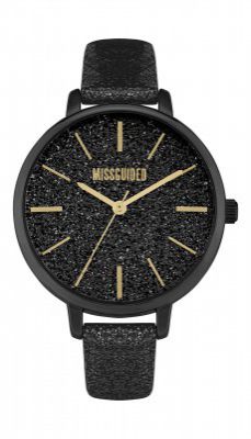 MISSGUIDED Analog Black Dial Women's Watch-MG028B