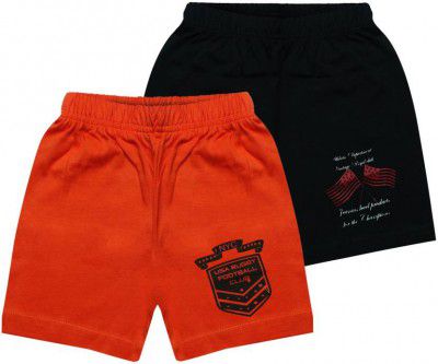 MIST N FOGG  Short For Boys Casual Printed Cotton Blend  (Multicolor, Pack of 2)