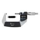 Mitutoyo 293-232 Coolant Proof LCD Micrometer, Ratchet Stop, 50-75mm Range, 0.001mm Graduation, -0.001mm Accuracy, SPC Output...
