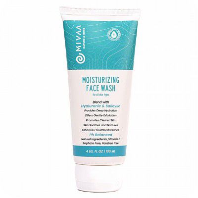 Mivaa Salicylic Acid Face Wash with Niacinamide & Hyaluronic Acid 100ml