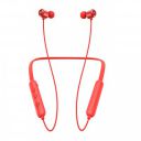 Mivi Collar Flash Bluetooth Wireless in-Ear Earphones,24 Hours Battery Life, Booming Bass, IPX4 Sweat Proof, Passive Noise Cancellation, Bluetooth 5.0 with mic (Red)...