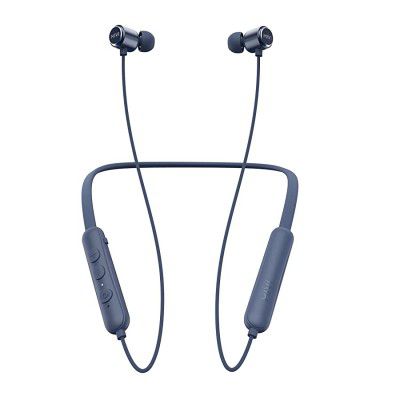 Mivi Collar Flash Wireless Bluetooth in Ear Earphones with Mic (Blue)