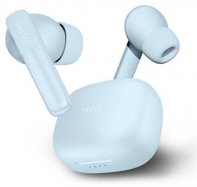 Mivi DuoPods Blaze, AI-ENC, 60 Hrs, 13mm Drivers, BT v5.3 Bluetooth  (Sonic Blue, True Wireless)