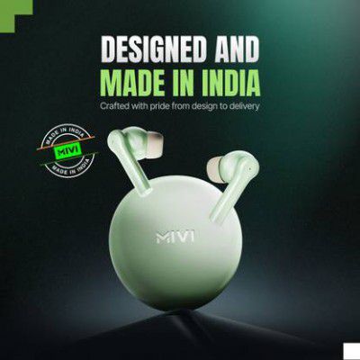 Mivi Duopods Horizon, AI-ENC, 60 Hrs, 13mm Drivers, Fast Charge, BT v5.3 Bluetooth