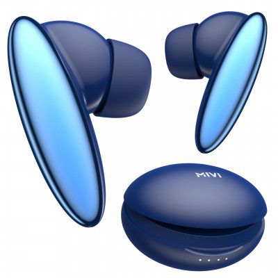 Mivi DuoPods Vibe | Dual Connectivity Ear Buds Wireless | Clear HD Calls | 5.3 Bluetooth Earphone Wireless 