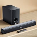 Mivi Fort H160 Soundbar, 160 Watts, 2.1 Channel, Multi-Input and EQ Modes, BT v5.1 160 W Bluetooth Soundbar  (Black, 5.1 Channel)...