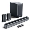 Mivi Fort H350 Soundbar, 350 Watts, 5.1 Channel, 3 in-Build Speakers...