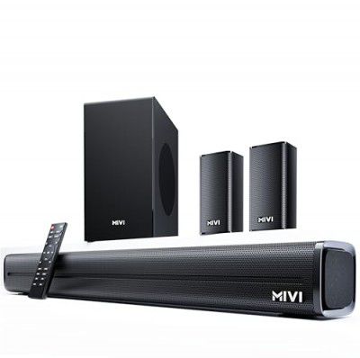 Mivi Fort Hip-Hop 4000 Premium Soundbar 400 Watts, 5.1 Channel