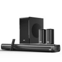 Mivi Fort Hip-Hop 6000 Home Theatre, 600 Watts Soundbar with cinematic sound, 5.1 Channel...