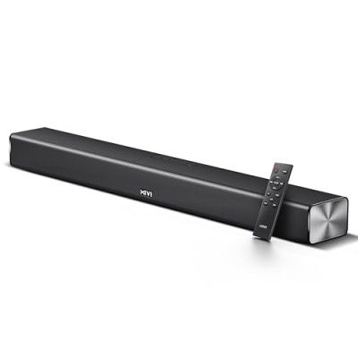Mivi Fort Q100 Soundbar- 100W Surround Sound, 2.2 Channel, Multiple Input and EQ Modes, Made in India soundbar