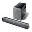 Mivi Fort Q48 Soundbar with subwoofer, 48 Watts, 2.1 Channel with 2 in-Build Full-Range Speakers and an External subwoofer...