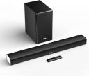 Mivi Fort S300 With Wireless Subwoofer 300 W Bluetooth Soundbar (Black, 2.1 Channel)...