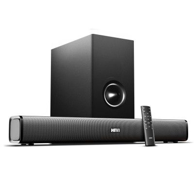 Mivi Nex 150 Soundbar with Subwoofer | 150W Home Theater Speaker | 2.1 Channel Sound Bar