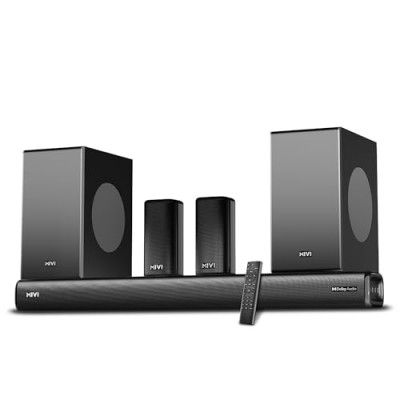 Mivi Superbars Cinematic Premium Dolby 900W System \ with Dual Wireless Subwoofers soundbar